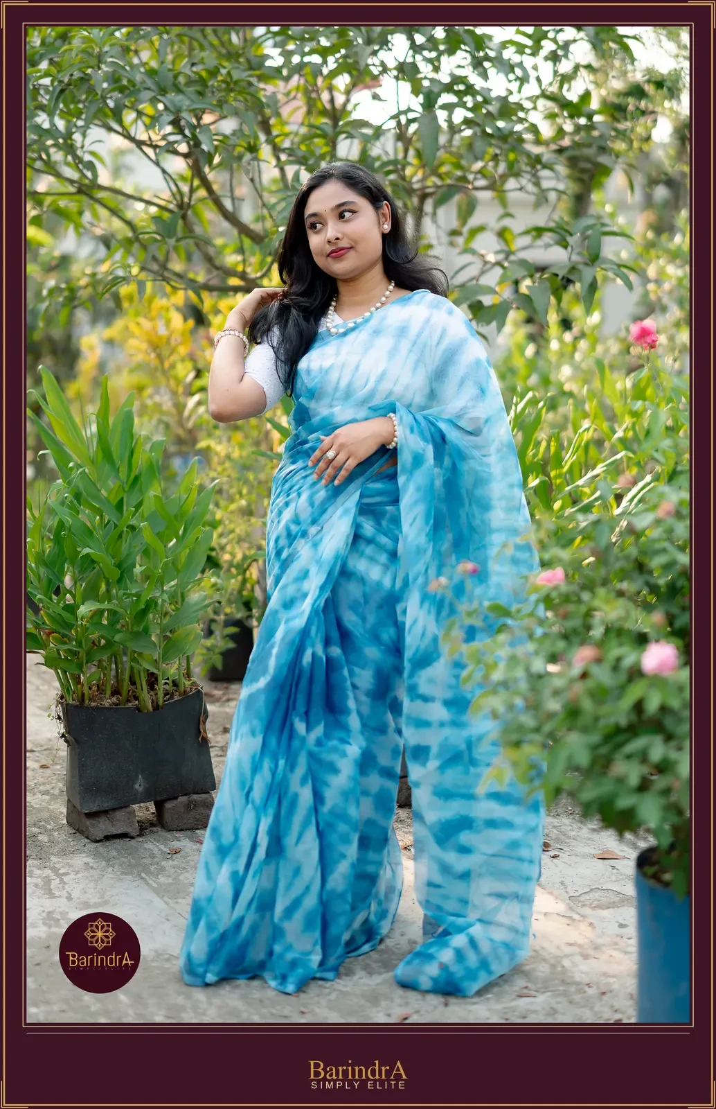 Sagarmita saree from Barindra